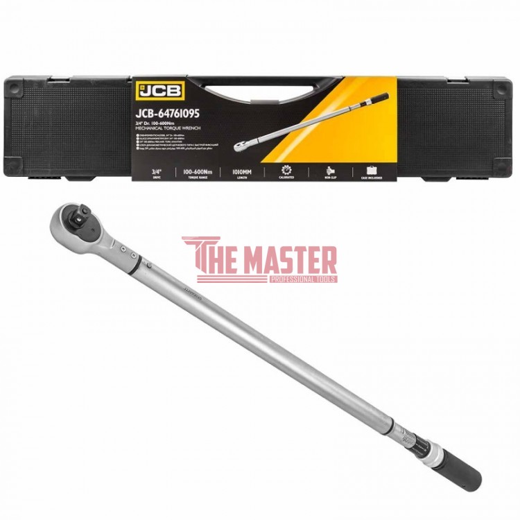 ДИНАМОМЕТРИЧЕН КЛЮЧ 3/4" 100-600 Nm JCB