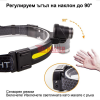 МОЩЕН LED ЧЕЛНИК С ЦЕНЗОР – РЕГУЛИРУЕМ ЪГЪЛ НА НАКЛОН ДО 90°