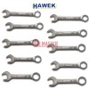 КОМПЛЕКТ КЪСИ ЗВЕЗДОГАЕЧНИ КЛЮЧОВЕ 10-19 ММ HAWEK