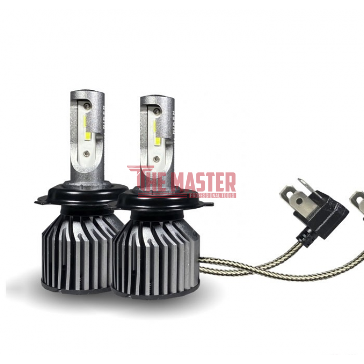 ПРОФЕСИОНАЛНА LED КРУШКА NIKEN H4 – 200% ПОВЕЧЕ СВЕТЛИНА