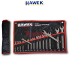 КОМПЛЕКТ ЗВЕЗДОГАЕЧНИ КЛЮЧОВЕ HAWEK – 16 ЧАСТИ (6-24ММ)