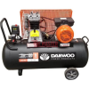 ЕЛЕКТРИЧЕСКИ БУТАЛЕН РЕМЪЧЕН КОМПРЕСОР DAEWOO DAAC 100C, 3 К.С., 100 Л, 8 БАРА