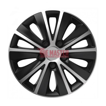 ТАСОВЕ ЗА ДЖАНТИ 16" VERSACO RAPID SILVER / BLACK – КОМПЛЕКТ 4 БРОЯ