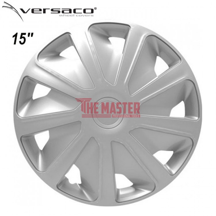  ТАСОВЕ ЗА ДЖАНТИ 15" CRAFT SILVER – КОМПЛЕКТ 4 БРОЯ
