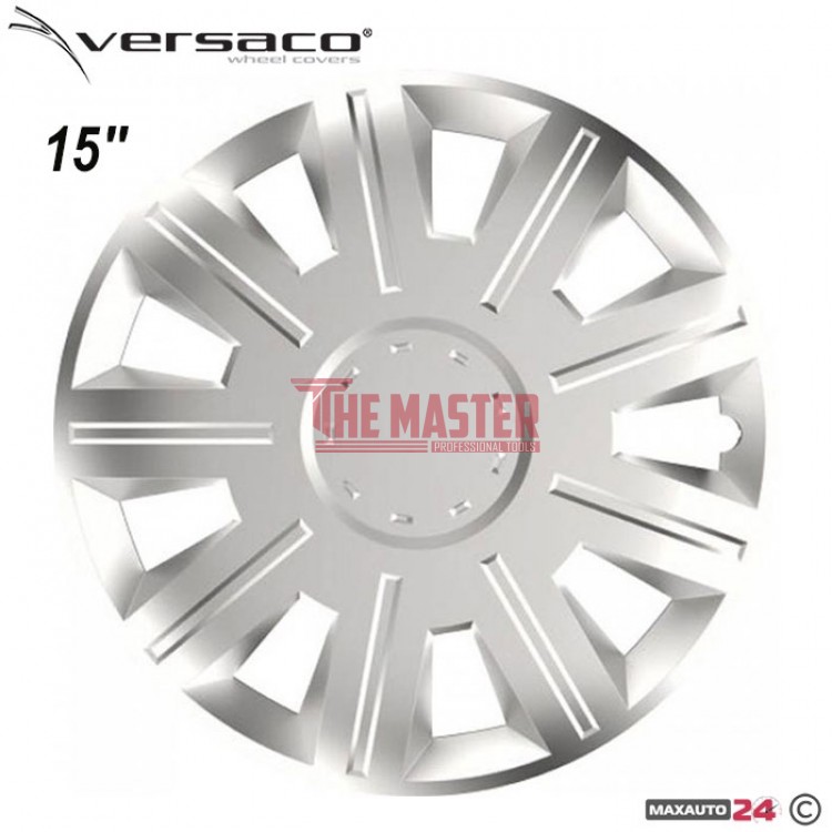  ТАСОВЕ ЗА ДЖАНТИ 15" VERSACO VICTORY SILVER – МОДЕЛ 56235