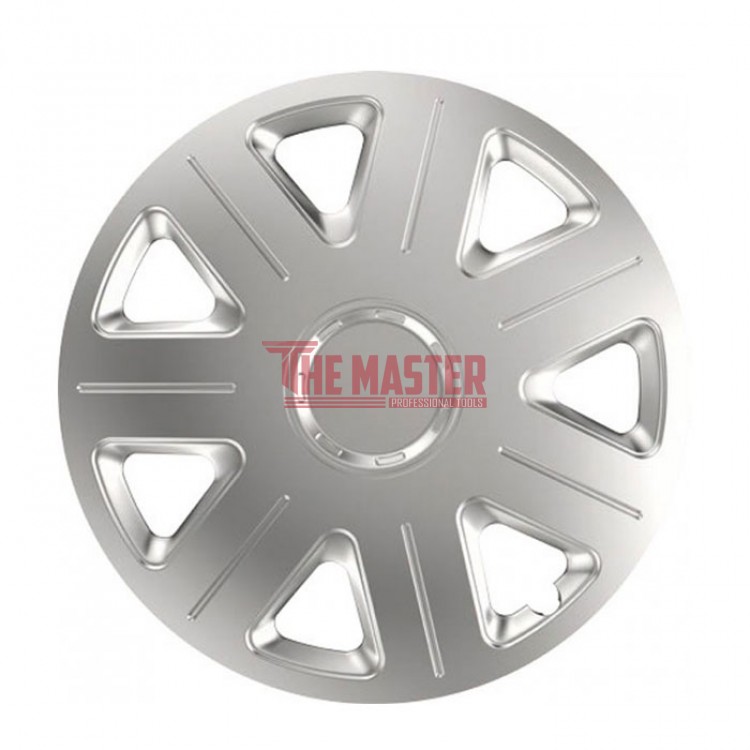 ТАСОВЕ ЗА ДЖАНТИ 15" VERSACO MASTER SILVER – КОМПЛЕКТ 4 БРОЯ