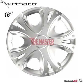 ТАСОВЕ ЗА ДЖАНТИ 16" VERSACO DYNAMIC SILVER – КОМПЛЕКТ 4 БРОЯ