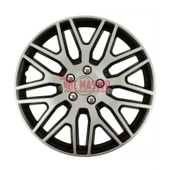 ТАСОВЕ ЗА ДЖАНТИ 16" VERSACO DAKAR SILVER/BLACK – КОМПЛЕКТ 4 БРОЯ