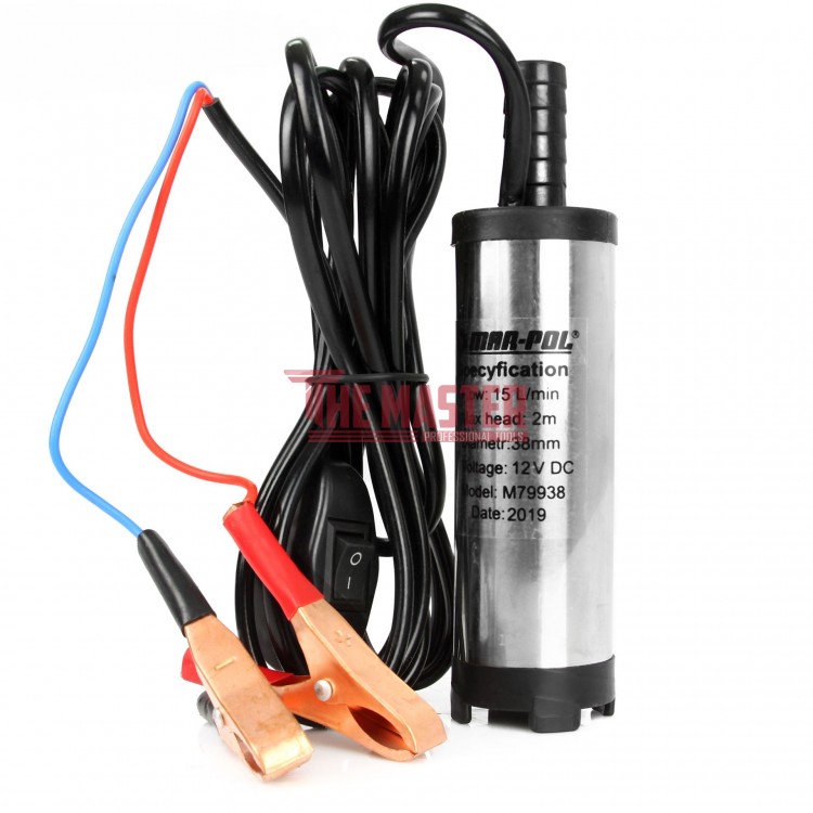 ПОМПА ЗА МОТОРНО МАСЛО И ГОРИВО 12V 38 ММ MAR-POL