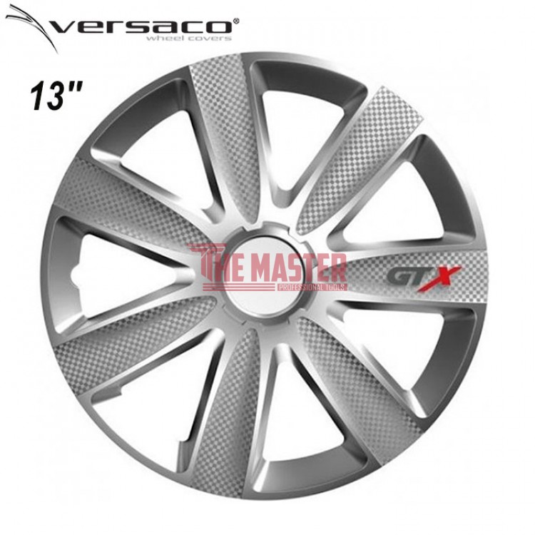 Тасове за джанти 13'' Versaco Carbon GTX - Silver