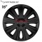 ТАСОВЕ ЗА ДЖАНТИ 16" VERSACO CARBON AVIATOR BLACK – КОМПЛЕКТ 4 БРОЯ