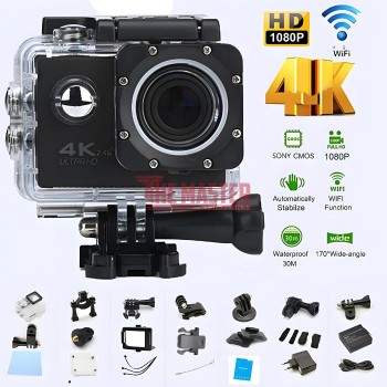 СПОРТНА ВОДОУСТОЙЧИВА КАМЕРА 4K ULTRA HD – МОДЕЛ: 75109