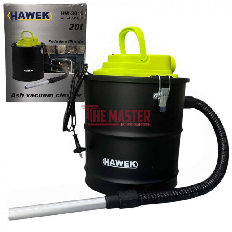 ПРАХОСМУКАЧКА ЗА ПЕПЕЛ HAWEK HW-3016 – 1200W / 20 ЛИТРА