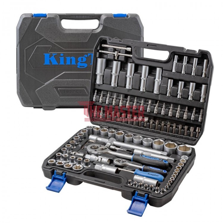 ГЕДОРЕ КОМПЛЕКТ 108 ЧАСТИ 1/4'' 1/2'' KINGTUL