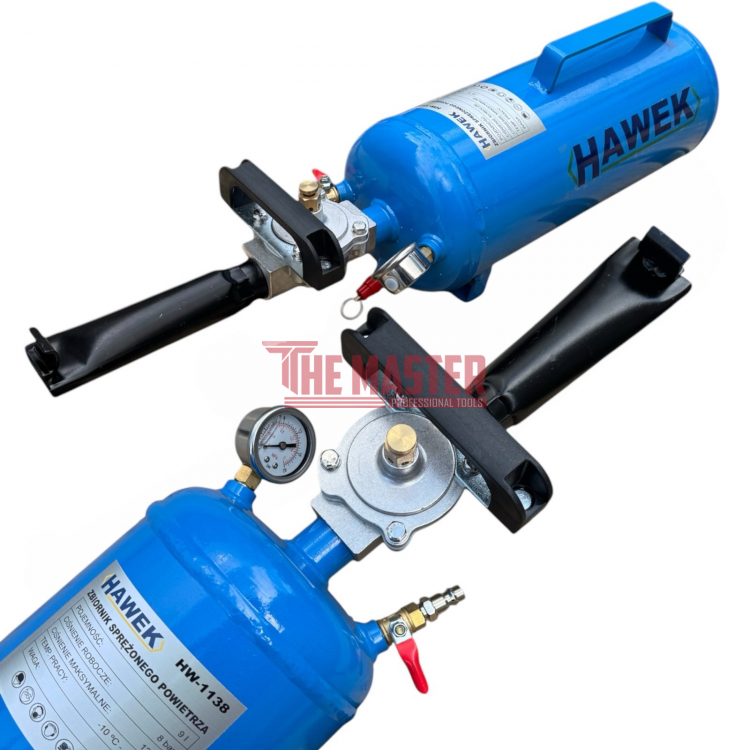БУТИЛКА ЗА ШОКОВО ПОМПАНЕ НА ГУМИ 9L – HAWEK HW-1138