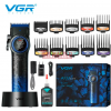 VGR PRO V-001 BLUE EDITION – ПРОФЕСИОНАЛНА МАШИНКА ЗА ПОДСТРИГВАНЕ