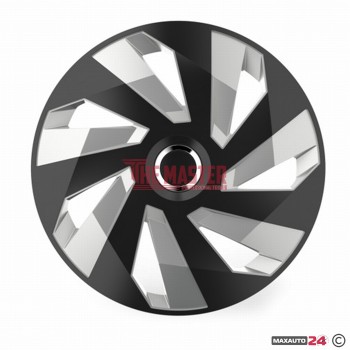 ТАСОВЕ ЗА ДЖАНТИ 15" VERSACO VECTOR RC BLACK/SILVER – МОДЕЛ 56079