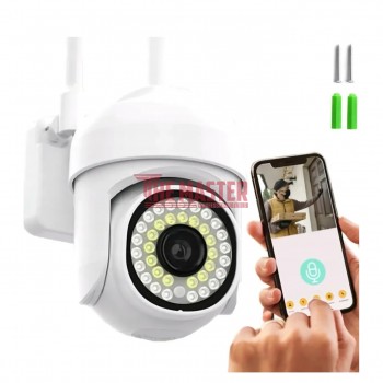 ВЪНШНА/ВЪТРЕШНА WIFI ВИДЕОКАМЕРА СЪС ЗАЩИТА IP65 – FULL HD, ВЪРТЯЩА СЕ 270°