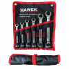 КОМПЛЕКТ СРЯЗАНИ КЛЮЧОВЕ HAWEK – 6 ЧАСТИ (8–19 ММ)