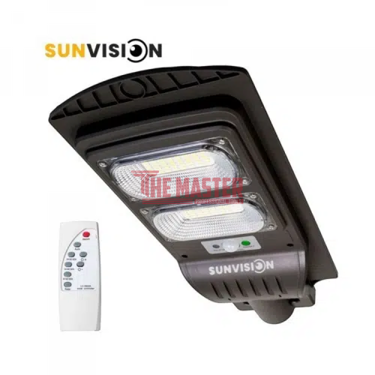 КОМПЛЕКТ 2 БР. СОЛАРНА ЛАМПА 900W SUNVISION – АВТОНОМНО УЛИЧНО ОСВЕТЛЕНИЕ