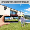 ТРОЙНА ВЪНШНА WIFI КАМЕРА С АЛАРМА P21 – 36MP, ICSEE + КАРТА ПАМЕТ 64GB