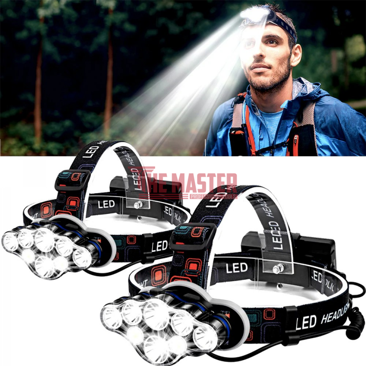 ЧЕЛЕН ФЕНЕР T09 – 9 LED ЛАМПИ, ТЕЛЕСКОПИЧНО УВЕЛИЧЕНИЕ, 400 М ОБХВАТ