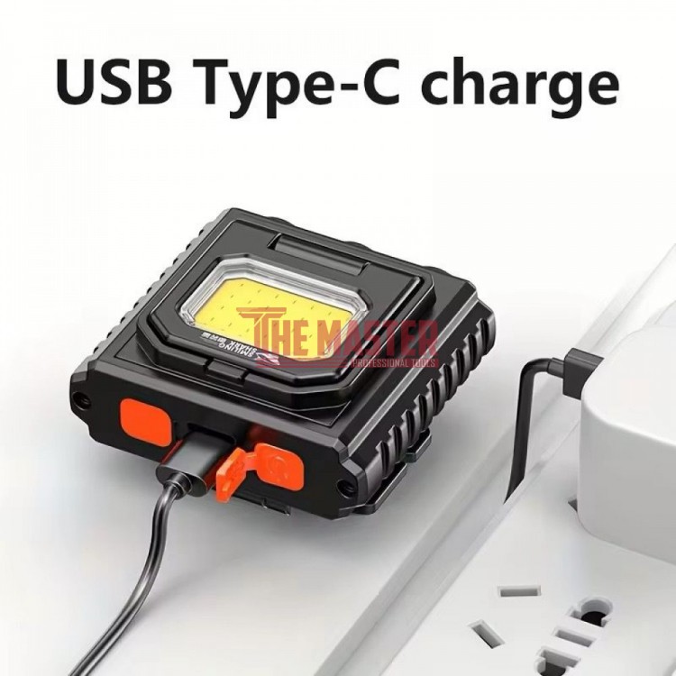 ЧЕЛЕН ФЕНЕР LY-801 – 3 СВЕТЛИННИ ИЗТОЧНИКА, БЯЛО + ЧЕРВЕНО ОСВЕТЛЕНИЕ, USB TYPE-C