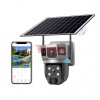 СОЛАРНА IP WIFI КАМЕРА С 2 ЛЕЩИ – 24MP, 360°, НОЩНО ВИЖДАНЕ И ДВУПОСОЧНО АУДИО