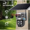 СОЛАРНА IP WIFI КАМЕРА С 2 ЛЕЩИ – 24MP, 360°, НОЩНО ВИЖДАНЕ И ДВУПОСОЧНО АУДИО