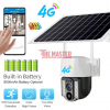 СОЛАРНА 4G SIM IP КАМЕРА HY-D012S – 10MP, 1080P, 360°, ДВУПОСОЧНО АУДИО