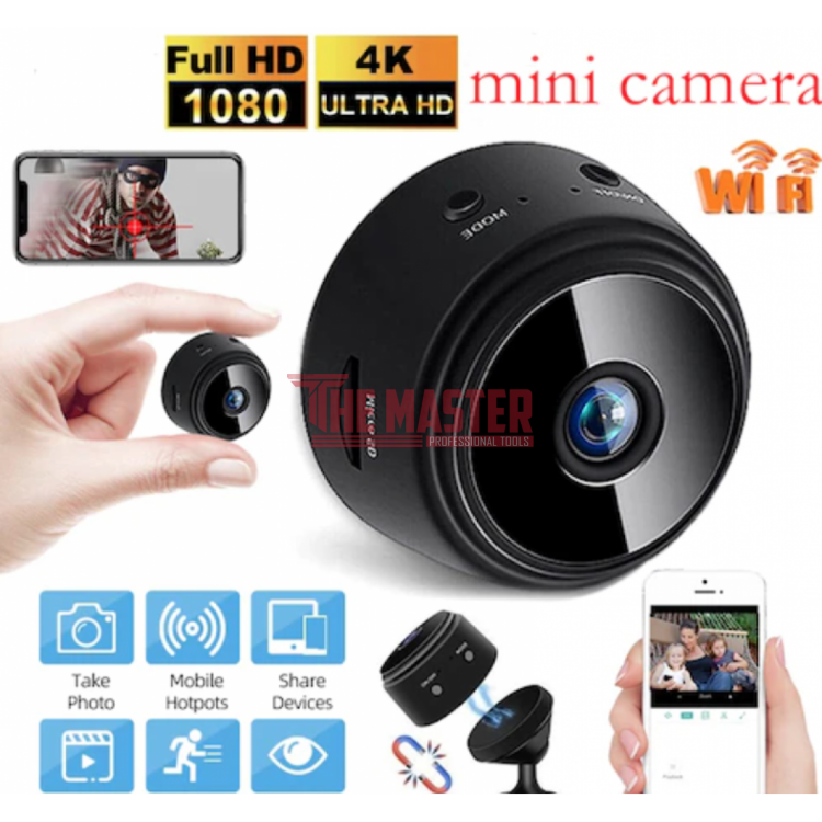 A9 HD WIFI МИНИ ШПИОНСКА КАМЕРА – 1080P, НОЩНО ВИЖДАНЕ И ДЕТЕКЦИЯ НА ДВИЖЕНИЕ