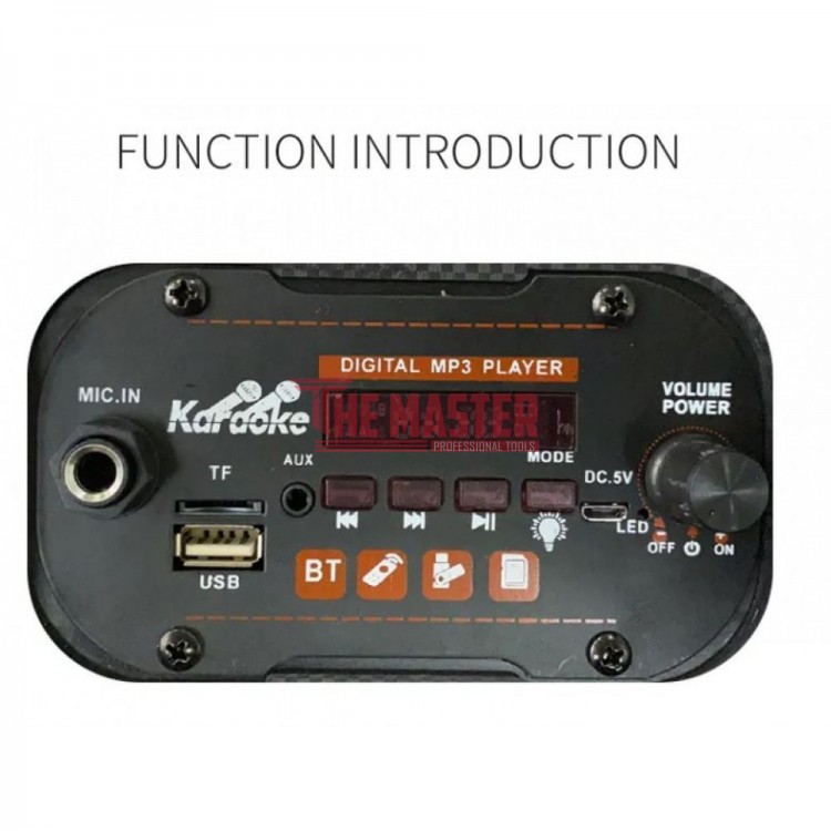 TTD-501 – ПРЕНОСИМА BLUETOOTH ТОНКОЛОНА С ДРЪЖКА И МОЩЕН ЗВУК