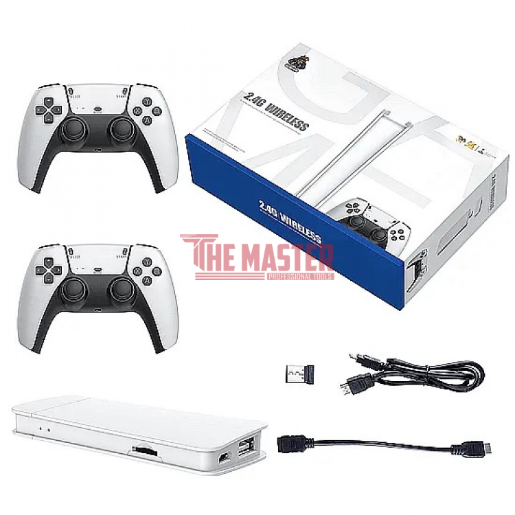GAME STATION GAME STICK M15 4K – РЕТРО КОНЗОЛА С 30 000+ ИГРИ И БЕЗЖИЧНИ ДЖОЙСТИЦИ