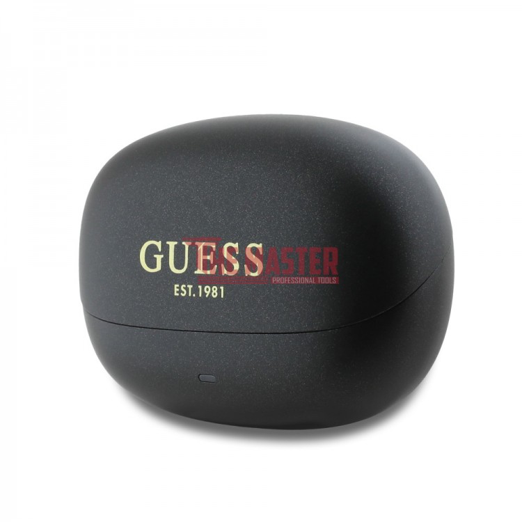 БЕЗЖИЧНИ СЛУШАЛКИ GUESS TWS ANC/ENC CAPSULE CLASSIC PRINTED LOGO – BLACK