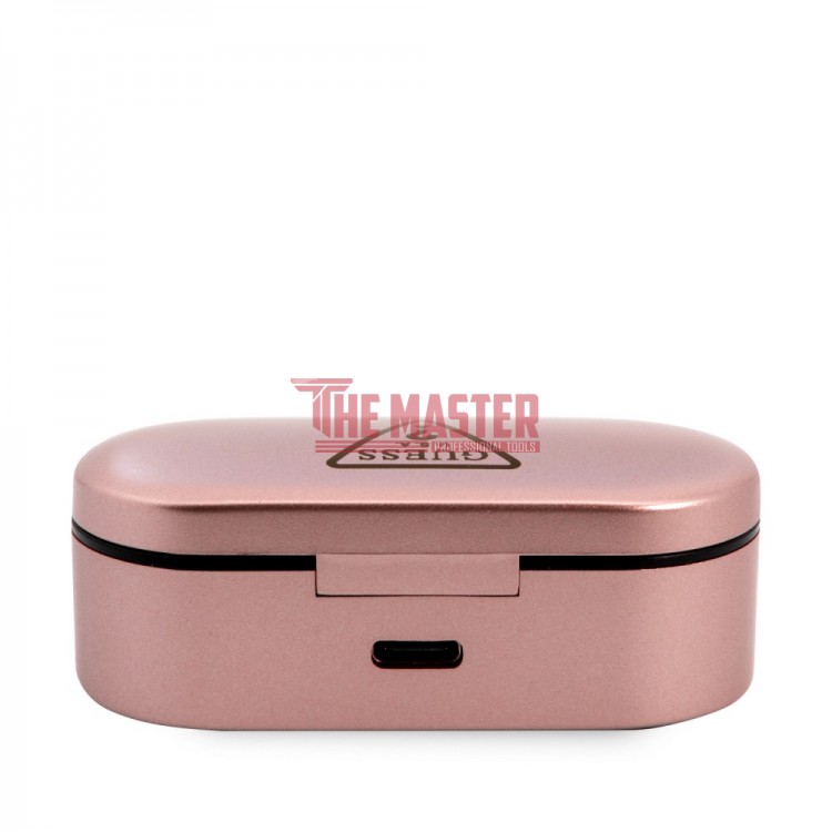 БЕЗЖИЧНИ СЛУШАЛКИ GUESS TWS DIGITAL BT5 TRIANGLE LOGO – PINK