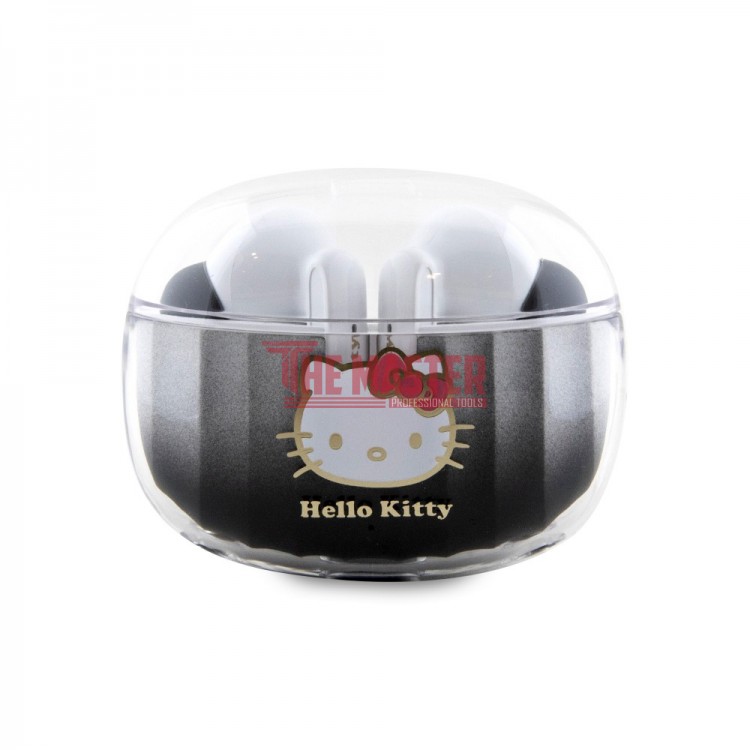 БЕЗЖИЧНИ СЛУШАЛКИ HELLO KITTY TWS GRADIENT ELECTROPLATING LOGO – BLACK