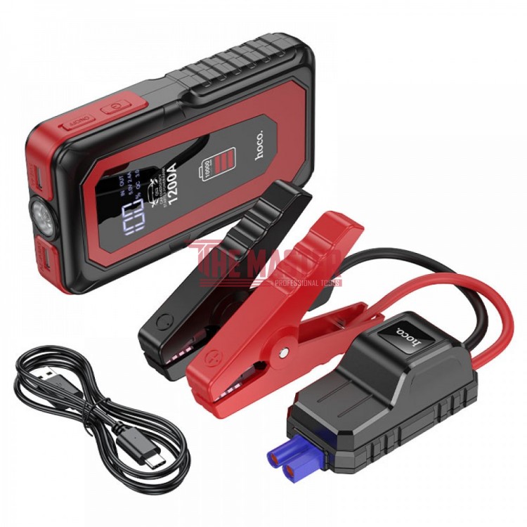 HOCO QS3 – АВАРИЕН АВТОМОБИЛЕН КОМПЛЕКТ 10000mAh HIGH POWER