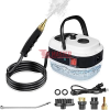 ПАРОЧИСТАЧКА 2500W С РЕГУЛИРУЕМ ПАРА И РЕЗЕРВОАР 1200ML – ЧЕРНО/БЯЛО