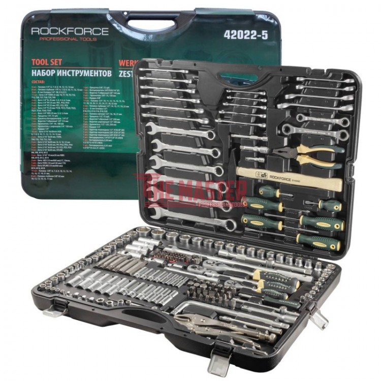 ГЕДОРЕ ROCKFORCE 202 ЧАСТИ 1/4", 3/8", 1/2" ROCKFORCE