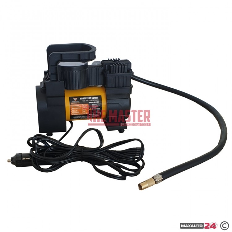 КОМПРЕСОР С МАНОМЕТЪР 12V – 100 PSI, 30 Л/МИН, МОДЕЛ 26033 – AU-1430