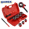 Комплект винторезка с 4 глави – 1/2″, 3/4″, 1″, 1 1/4″ HAWEK