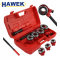Комплект винторезка с 4 глави – 1/2″, 3/4″, 1″, 1 1/4″ HAWEK