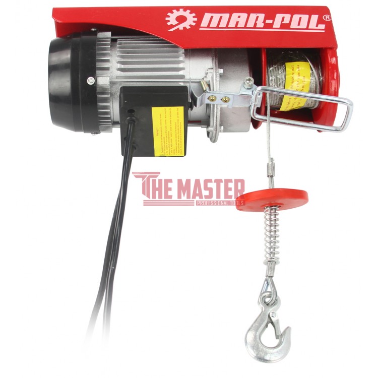 ЕЛЕКТРИЧЕСКА ВЪЖЕНА ЛЕБЕДКА 125 / 250 КГ 12 М 500W MAR-POL