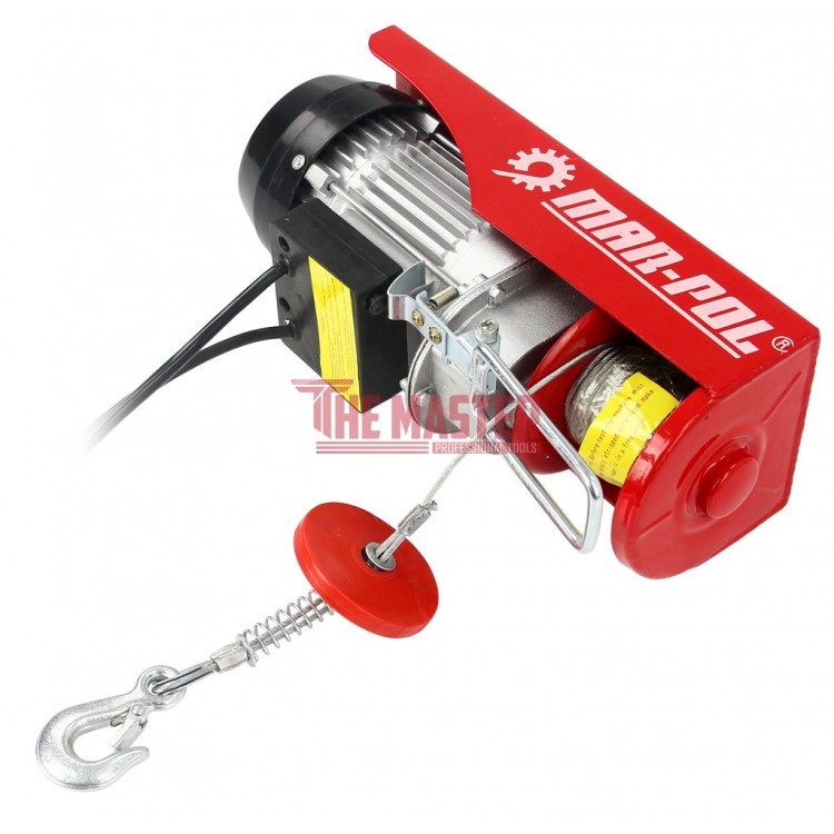 ЕЛЕКТРИЧЕСКА ВЪЖЕНА ЛЕБЕДКА 125 / 250 КГ 12 М 500W MAR-POL