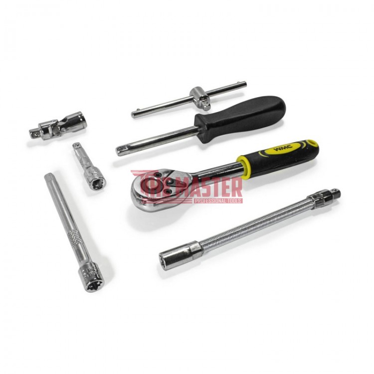 ГЕДОРЕ 1/4" ШЕСТОСТЕННО 46 ЧАСТИ WMC
