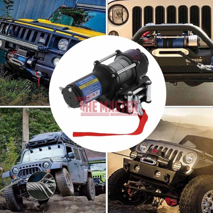 ЕЛЕКТРИЧЕСКА ЛЕБЕДКА 12V – 2500 КГ (5500 LBS)