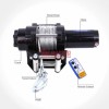 ЕЛЕКТРИЧЕСКА ЛЕБЕДКА 12V – 2500 КГ (5500 LBS)