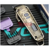 АКУМУЛАТОРЕН ТРИМЕР VGR V-005 – МЕТАЛЕН КОРПУС, 2600mAh, LED ДИСПЛЕЙ, ЗЛАТЕН