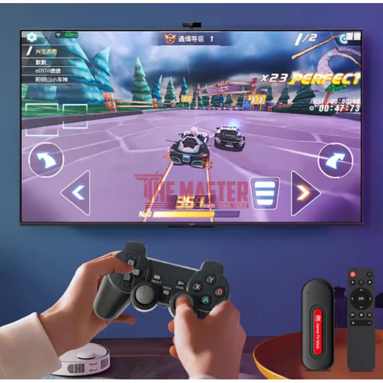 БЕЗЖИЧНА КОНЗОЛА GAME STICK Q9PRO – ANDROID 14, 49 000+ ИГРИ