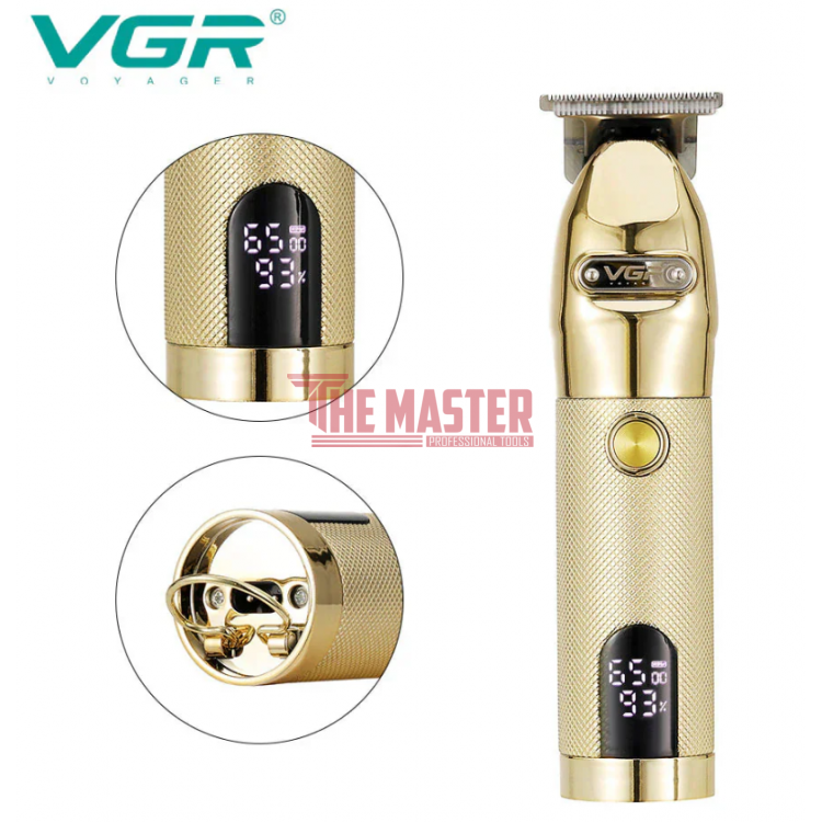 МАШИНКА ЗА ПОДСТРИГВАНЕ (HAIR TRIMMER) VGR V-275 – LCD ДИСПЛЕЙ, 6500 RPM